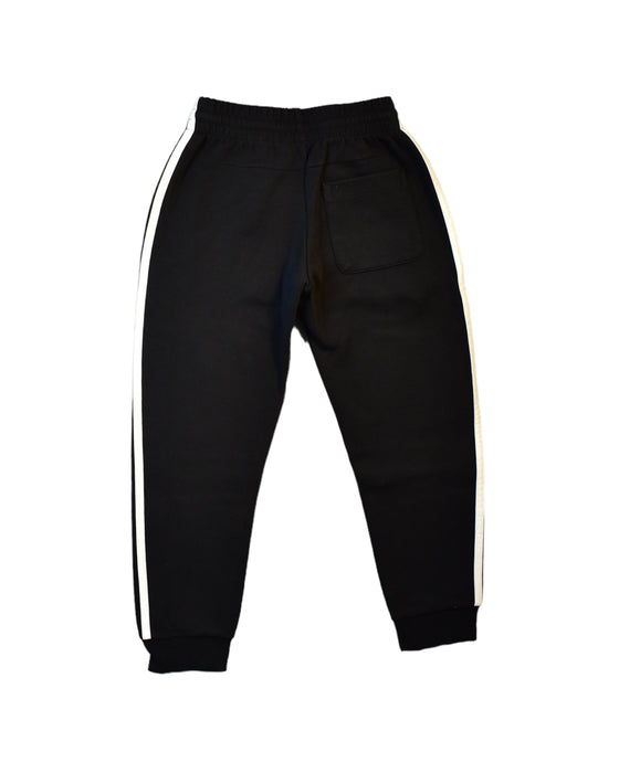 A Black Sweatpants from Adidas in size 8Y for girl. (Back View)