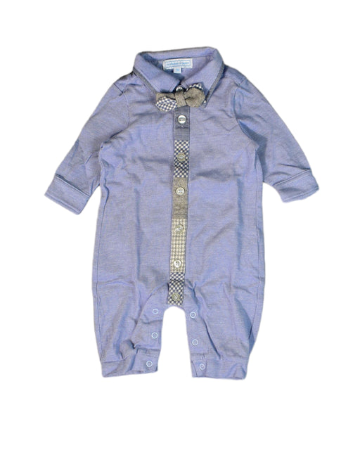 A Purple Rompers from Nicholas & Bears in size 0-3M for boy. (Front View)