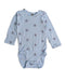 A Blue Bodysuits from Hust & Claire in size 0-3M for boy. (Front View)