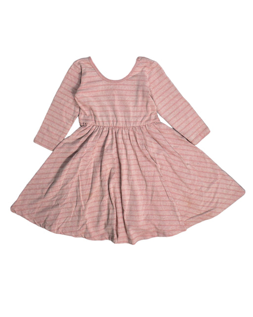 A Pink Long Sleeve Dresses from Alice + Ames  in size 5T for girl. (Front View)