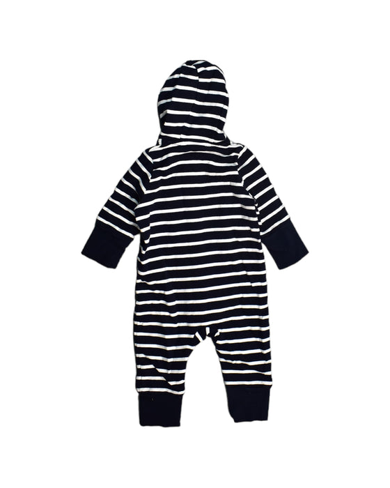A Blue Jumpsuits from Polarn O. Pyret in size 0-3M for boy. (Back View)