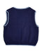 A Blue Sweater Vests from Janie & Jack in size 6-12M for boy. (Back View)