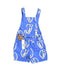 A Blue Overall Shorts from Mini Rodini in size 7Y for boy. (Back View)