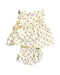 A Yellow Dress Sets from Petit Bateau in size 3-6M for girl. (Back View)