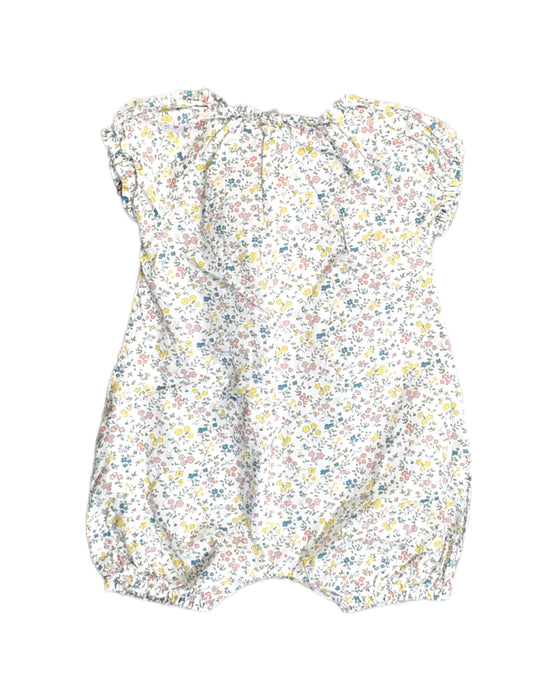A White Rompers from Chateau de Sable in size 0-3M for girl. (Back View)