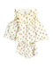 A Yellow Dress Sets from Petit Bateau in size 3-6M for girl. (Front View)