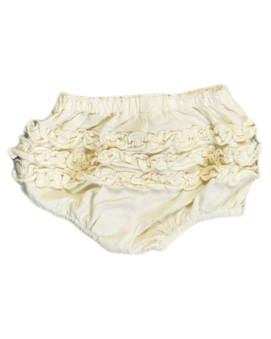 A Yellow Bloomers from Gingersnaps in size 3-6M for girl. (Back View)