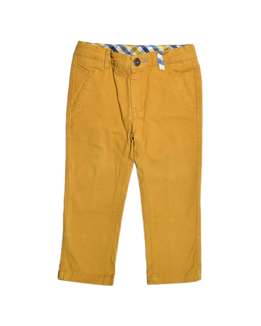 A Yellow Casual Pants from PONEY in size 12-18M for boy. (Front View)