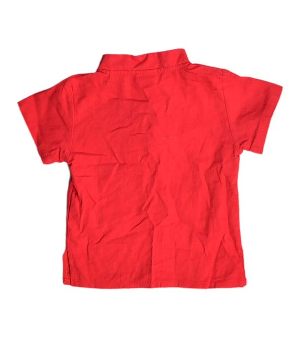 A Red Short Sleeve Tops from Retykle in size 18-24M for girl. (Back View)