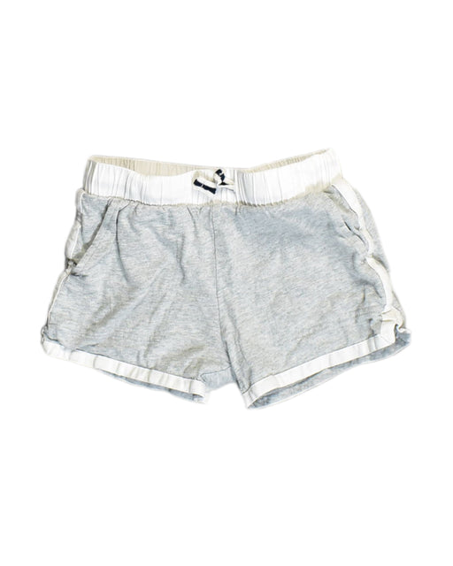A White Shorts from Crewcuts in size 6T for girl. (Front View)