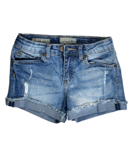 A Blue Shorts from Lucky Brand in size 10Y for girl. (Front View)