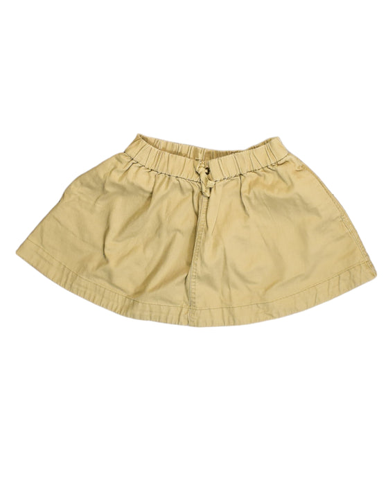 A Yellow Short Skirts from Polo Ralph Lauren in size 7Y for girl. (Front View)