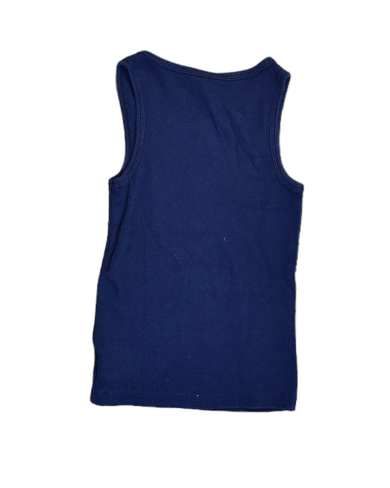 A Blue Sleeveless Tops from Ralph Lauren in size 4T for boy. (Back View)