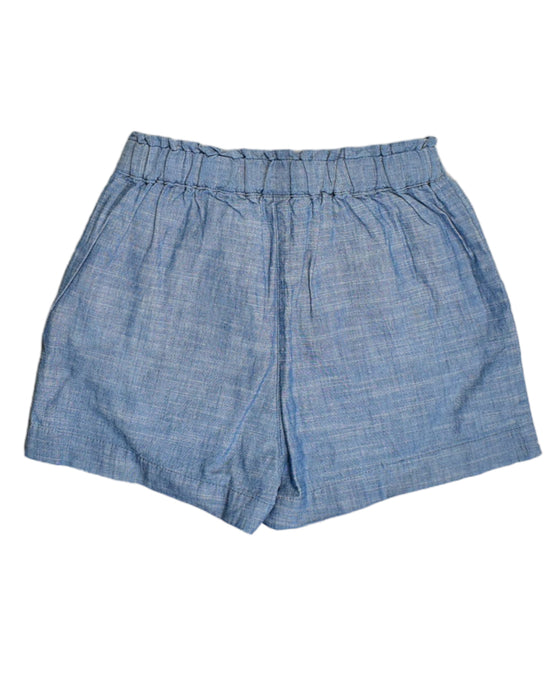 A Blue Shorts from Crewcuts in size 8Y for girl. (Back View)