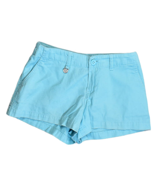 A Blue Shorts from Polo Ralph Lauren in size 7Y for girl. (Front View)