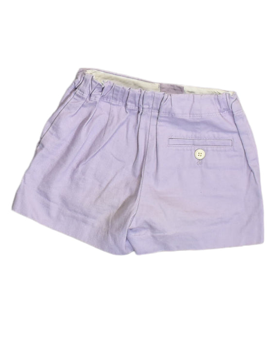 A Purple Shorts from Crewcuts in size 7Y for girl. (Back View)