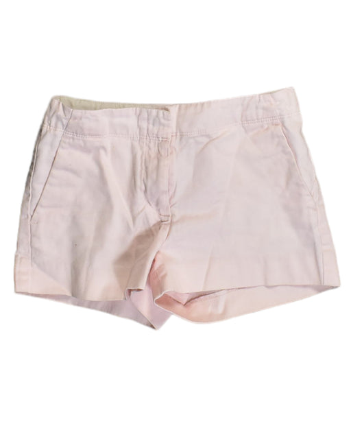 A Pink Shorts from Crewcuts in size 7Y for girl. (Front View)