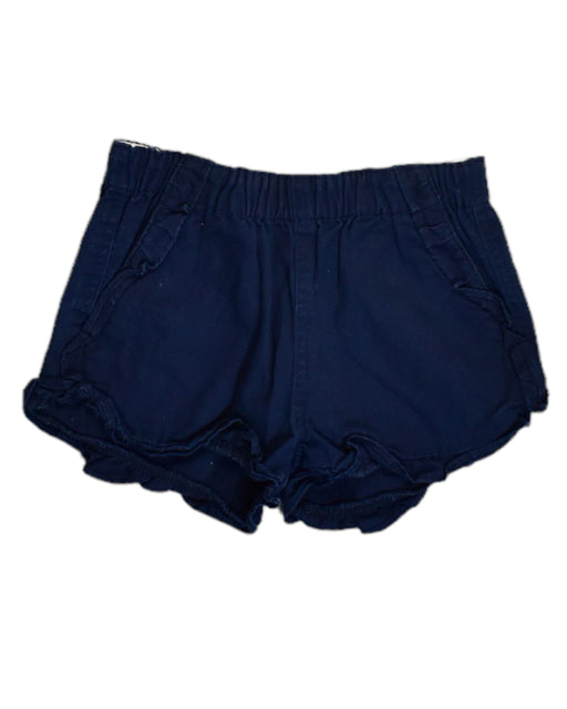 A Blue Shorts from Crewcuts in size 7Y for girl. (Front View)