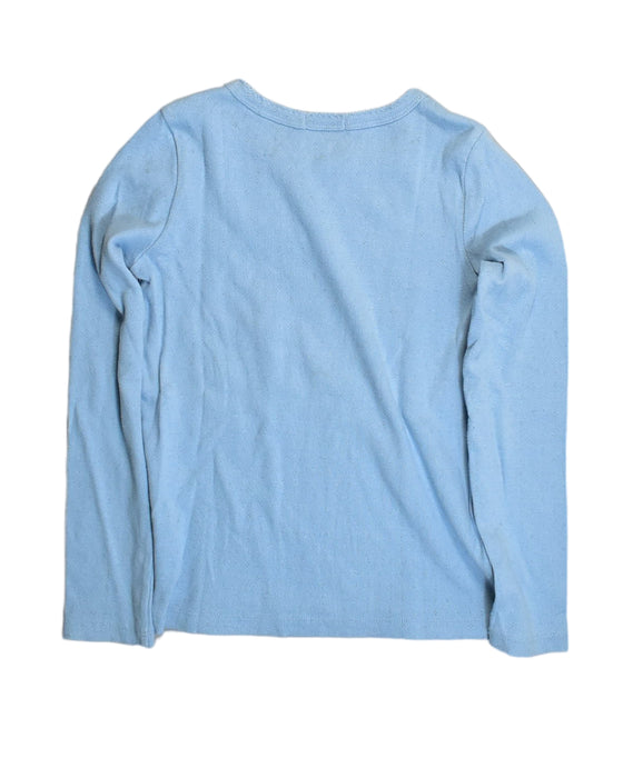 A Blue Long Sleeve Tops from Crewcuts in size 8Y for boy. (Back View)