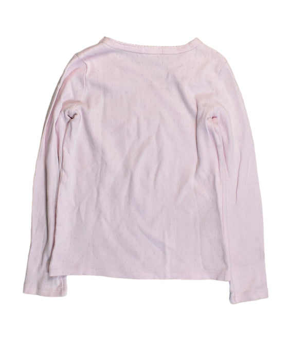 A Pink Long Sleeve Tops from Crewcuts in size 8Y for boy. (Back View)