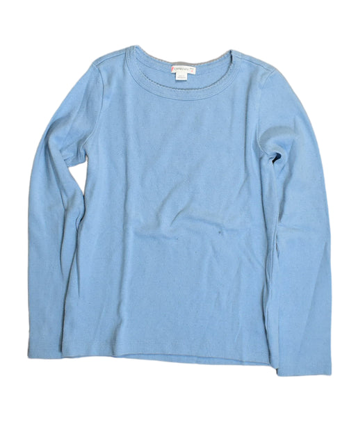 A Blue Long Sleeve Tops from Crewcuts in size 8Y for boy. (Front View)