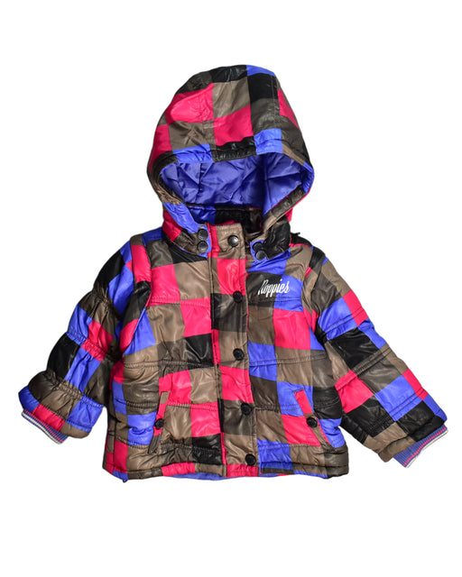 A Multicolour Puffer/Quilted Jackets from Noppies in size 18-24M for girl. (Front View)