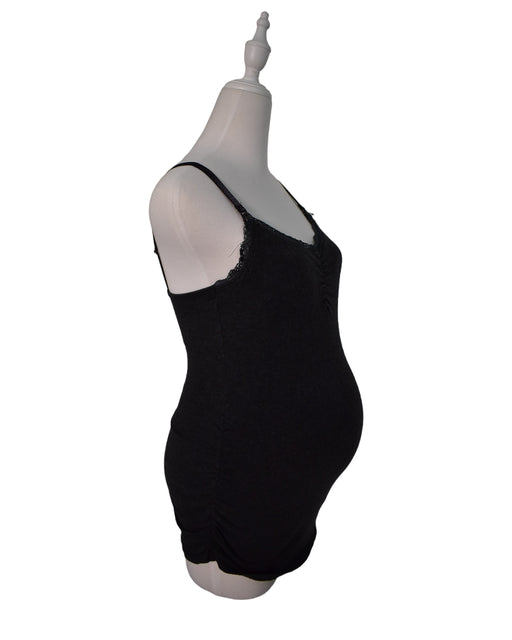 A Black Sleeveless Tops from Jessica Simpson in size S for maternity. (Front View)