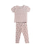 A Pink Leggings Sets from Seed in size 18-24M for girl. (Front View)