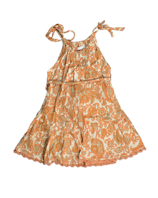 A Orange Sleeveless Dresses from Zimmermann in size 2T for girl. (Front View)