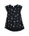 A Black Sleeveless Dresses from Tiny Tribe in size 3T for girl. (Front View)