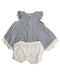 A Grey Dress Sets from Hakka in size 3T for girl. (Front View)