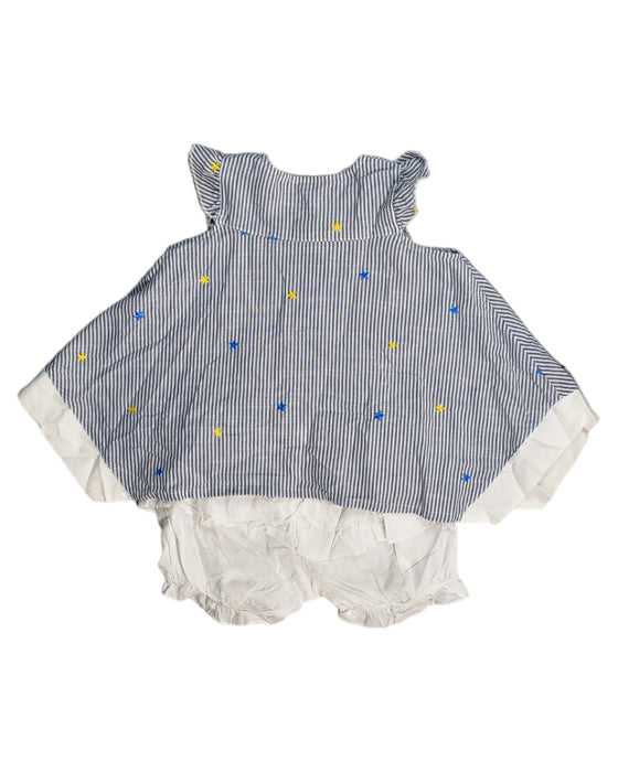 A Grey Dress Sets from Hakka in size 3T for girl. (Back View)