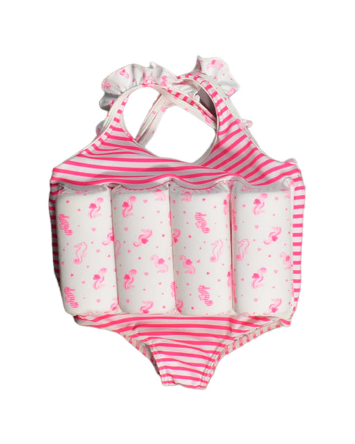 A Pink Floatsuits from Sunuva in size 2T for girl. (Front View)