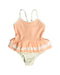 A Pink Swimsuits from Folpetto in size 2T for girl. (Front View)