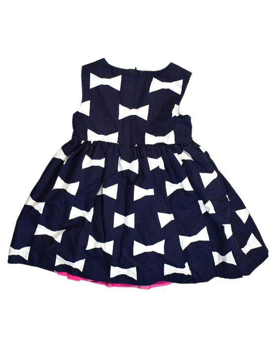 A Blue Sleeveless Dresses from Kate Spade in size 2T for girl. (Back View)
