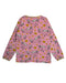 A Pink Long Sleeve Tops from Smafolk in size 5T for girl. (Back View)