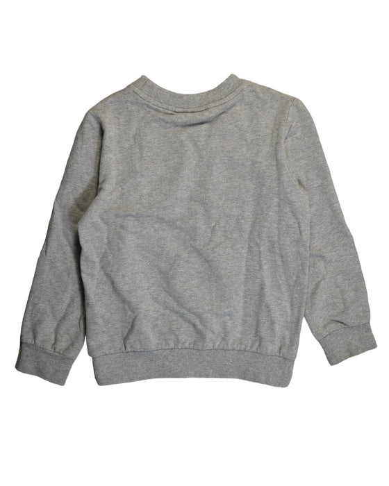 A Grey Sweatshirts from Fendi in size 5T for boy. (Back View)