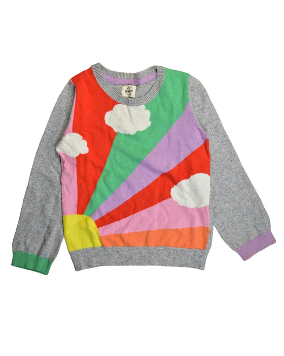 A Grey Knit Sweaters from Boden in size 7Y for girl. (Front View)