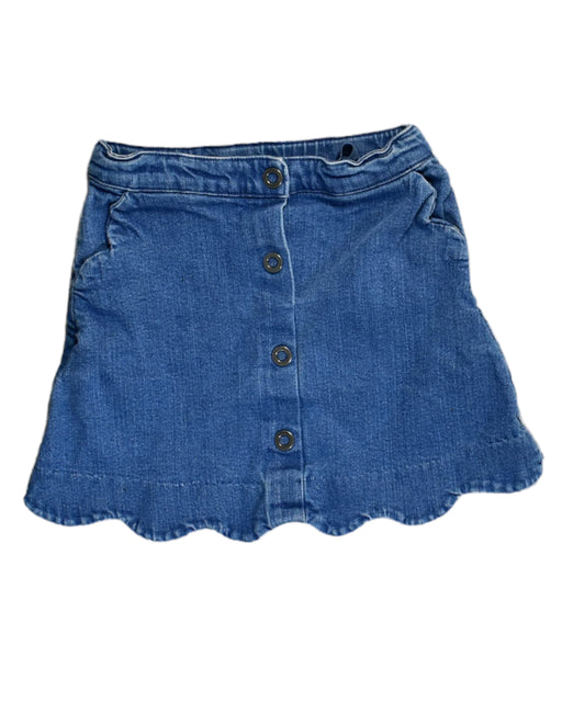 A Blue Short Skirts from Jacadi in size 6T for girl. (Front View)