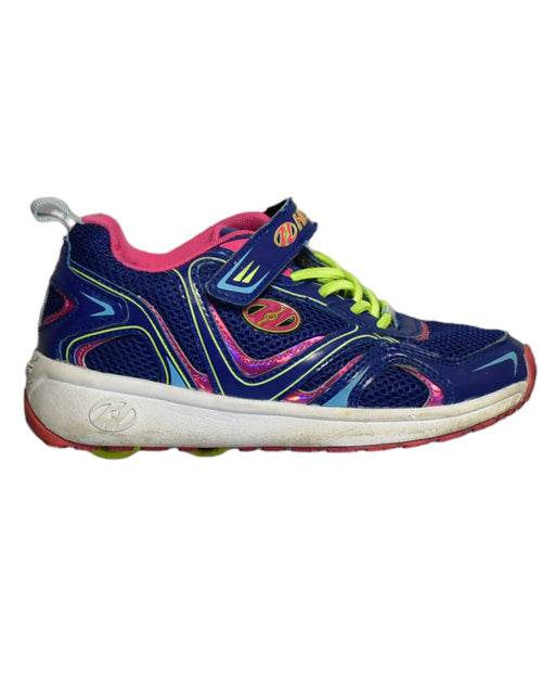 A Blue Sneakers from Heelys in size 7Y for girl. (Front View)