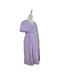 A Purple Short Sleeve Dresses from Dear in size XL for maternity. (Front View)