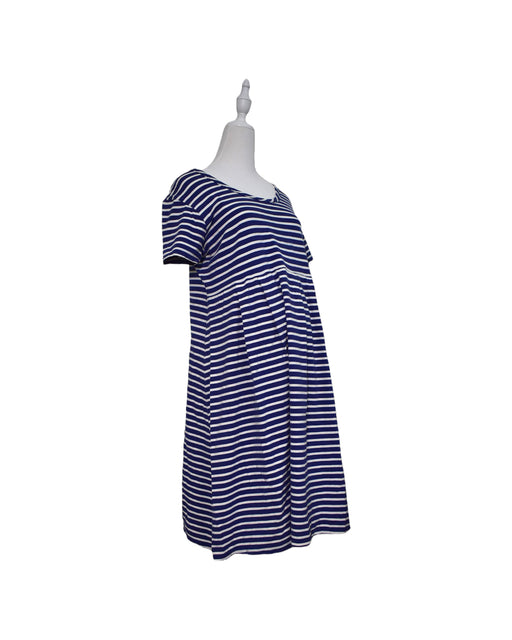 A Blue Short Sleeve Dresses from Spring in size XL for maternity. (Front View)