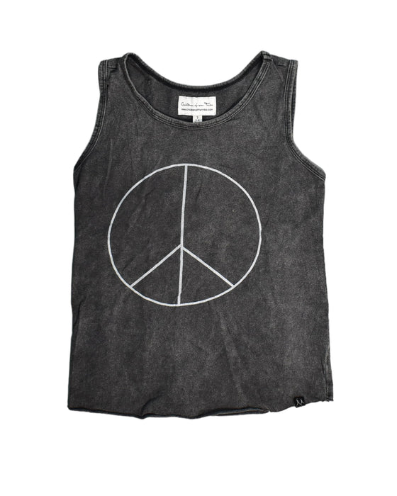 A Black Sleeveless Tops from Children of the Tribe in size 4T for boy. (Front View)