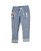 A Blue Sweatpants from Crewcuts in size 5T for boy. (Front View)