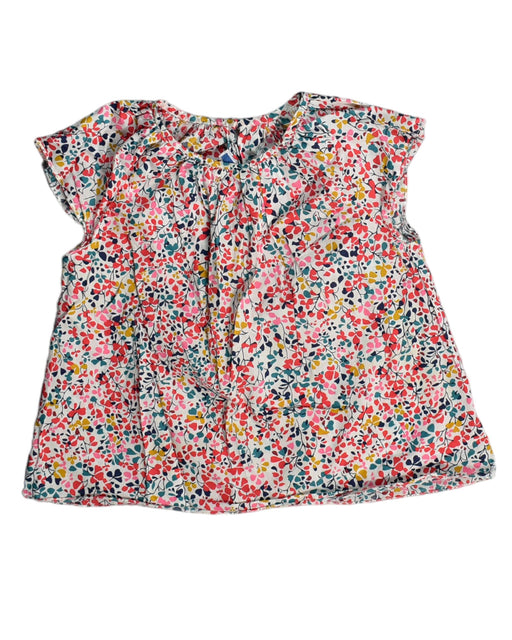 A White Sleeveless Tops from Jacadi in size 4T for girl. (Front View)