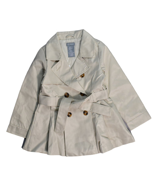 A Grey Coats from Tahari in size 3T for girl. (Front View)