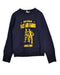 A Navy Crewneck Sweatshirts from Bonpoint in size 6T for boy. (Front View)