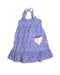 A Purple Sleeveless Dresses from Oobi in size 8Y for girl. (Front View)