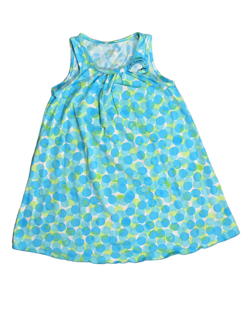 A Blue Sleeveless Dresses from Garnet Hill in size S for girl. (Front View)
