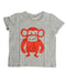 A Grey T Shirts from Seed in size 3T for boy. (Front View)